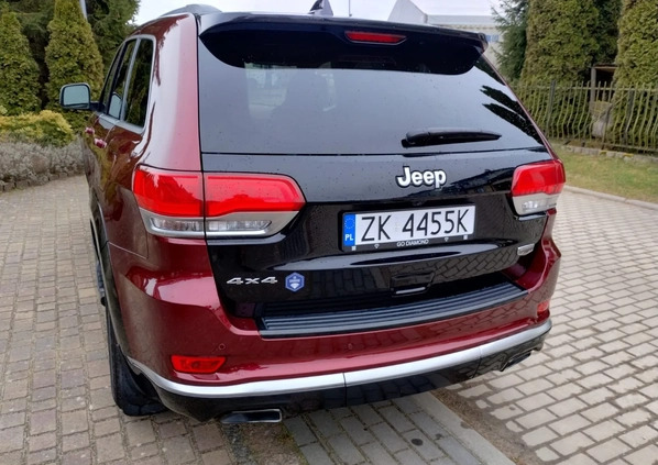 Jeep Grand Cherokee cena 188000 przebieg: 26000, rok produkcji 2021 z Nowy Dwór Mazowiecki małe 172